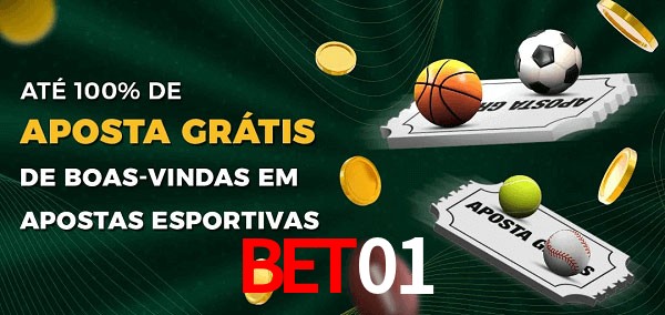 BET01 Ate 100% de Aposta Gratis